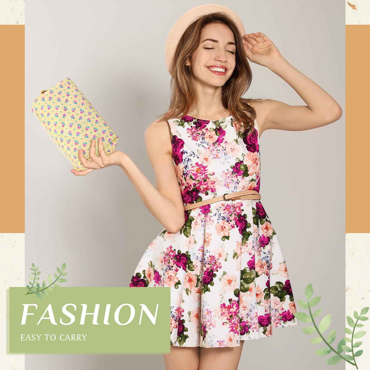 Paterr 10 Pcs Cotton Quilted Makeup Bag Bulk Cute Cosmetic Bag for Women Floral Gingham Coquette Aesthetic Travel Toiletry Pouch Bags Bridesmaid Gifts(Classic Style,7.87 x 4.72 x 3.15 Inches)