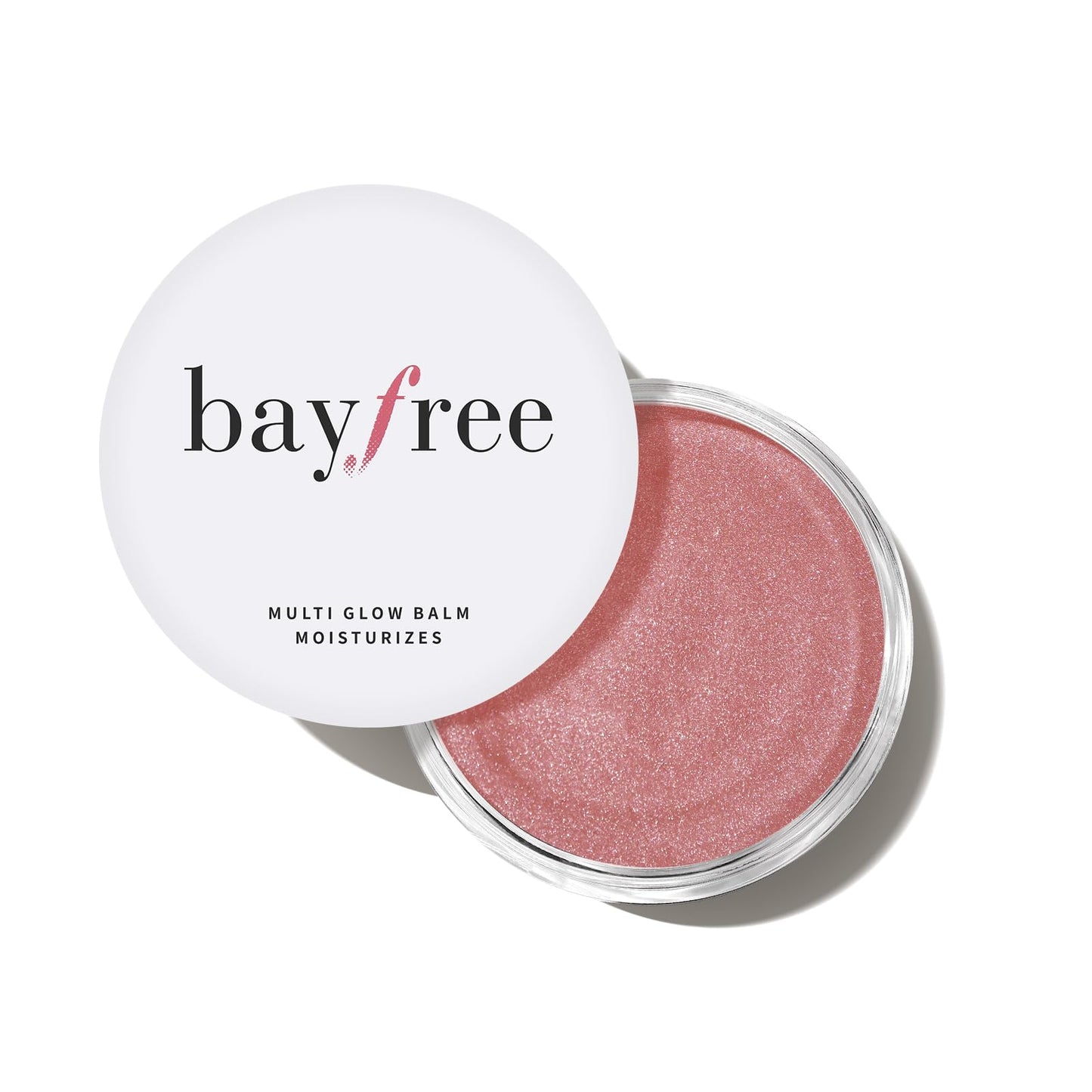 bayfree Multi Glow Balm, Cream Blush for Cheeks, Blush Balm Face Makeup, Radiant Finish, Hydrating, Creamy, Lightweight & Blendable Color, Face Balm, 0.63 Oz (Pink Sakura)