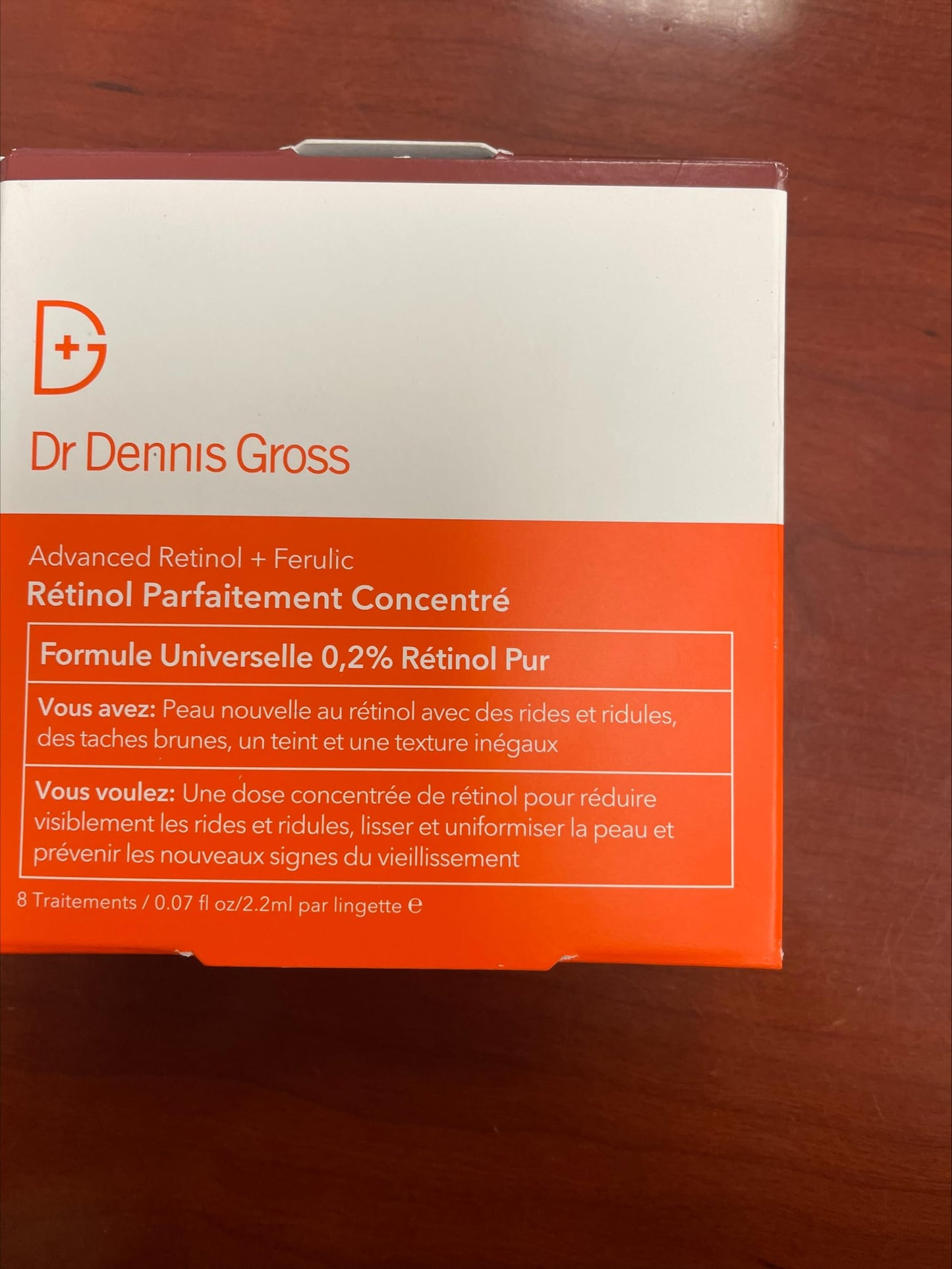 Dr Dennis Gross Advanced Retinol + Ferulic Perfectly Dosed Treatments (Universal 0.2%), 8 Pack