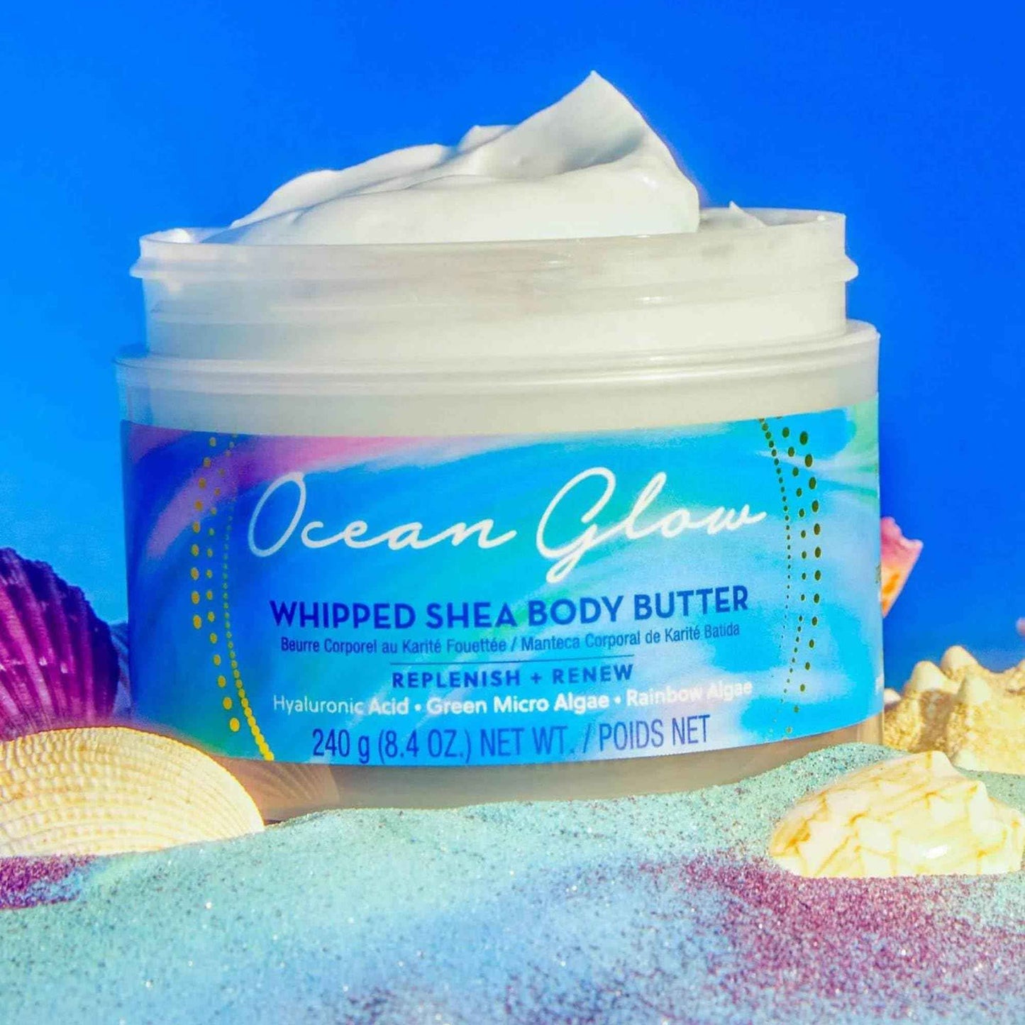 Tree Hut Ocean Glow Hydrating Whipped Shea Body Butter - Replenish & Renew - 8.4 ounces