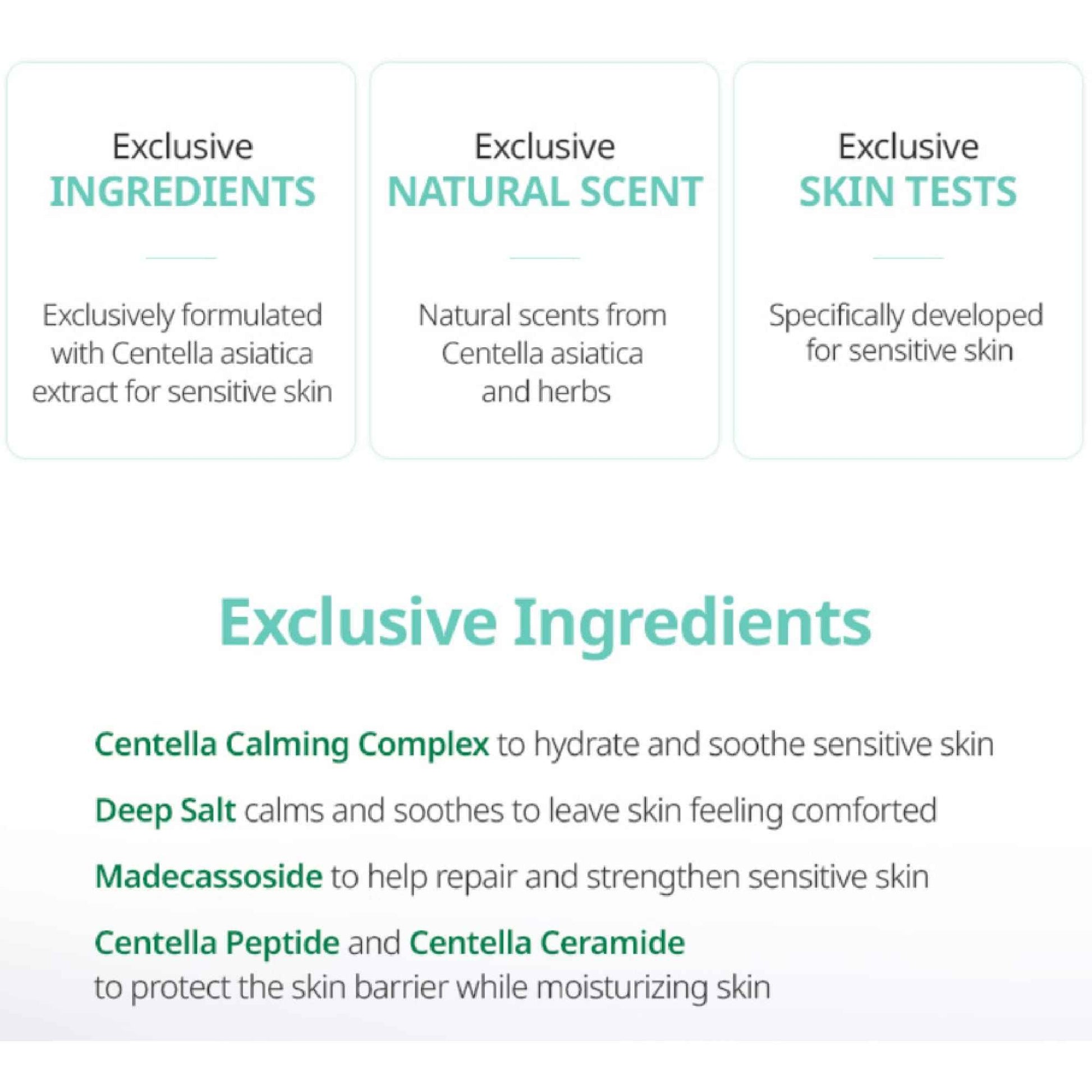 Atomy Derma Real Cica Cream - Korean Skincare for Sensitive Skin, Skin Barrier, Moisturizing