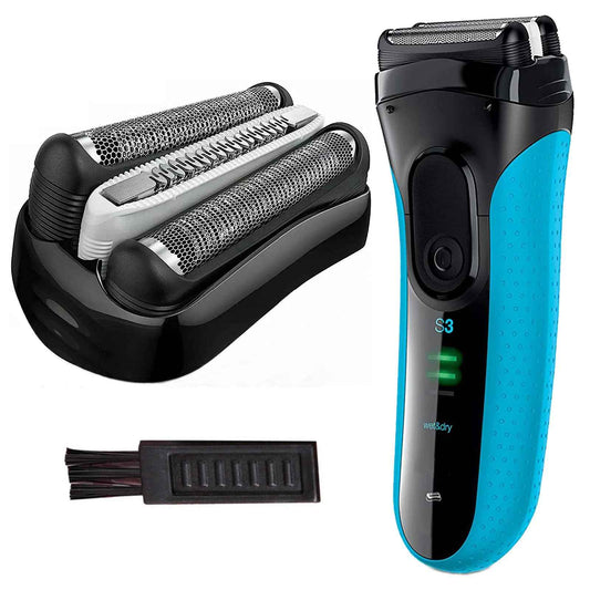 Series 3 Replacement Head 32B for Braun ProSkin Electric Shaver, S3 Wet and Dry Replacement Head Compatible with Braun 3040s 310s 340s-4 3000s Foil and Cutter (1 Count)