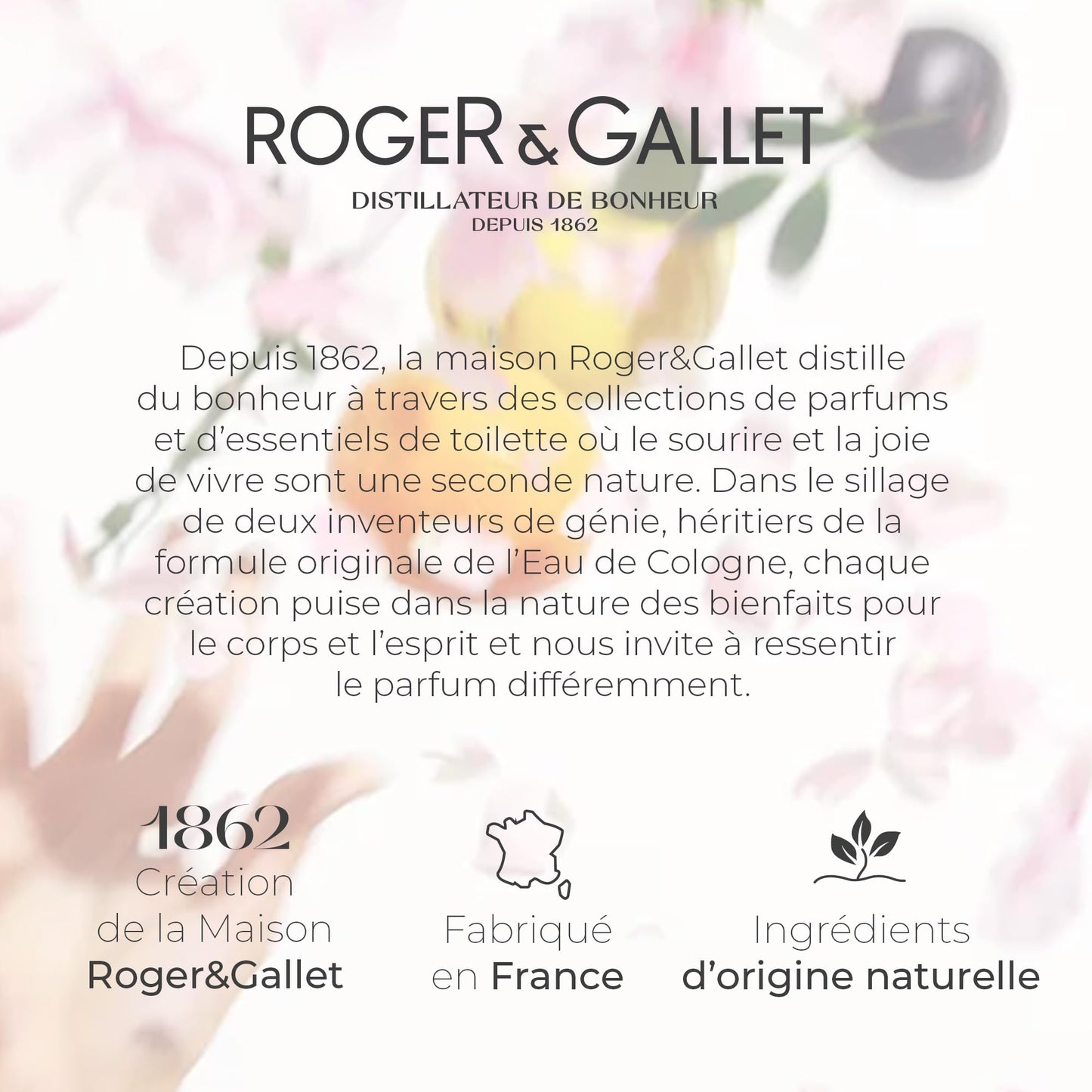 ROGER & GALLET | Hand and Nail Cream | Nourishing Hand Cream & Hand Moisturizer | Hand Lotion Hand Care | (NÉROLI | 1 oz)