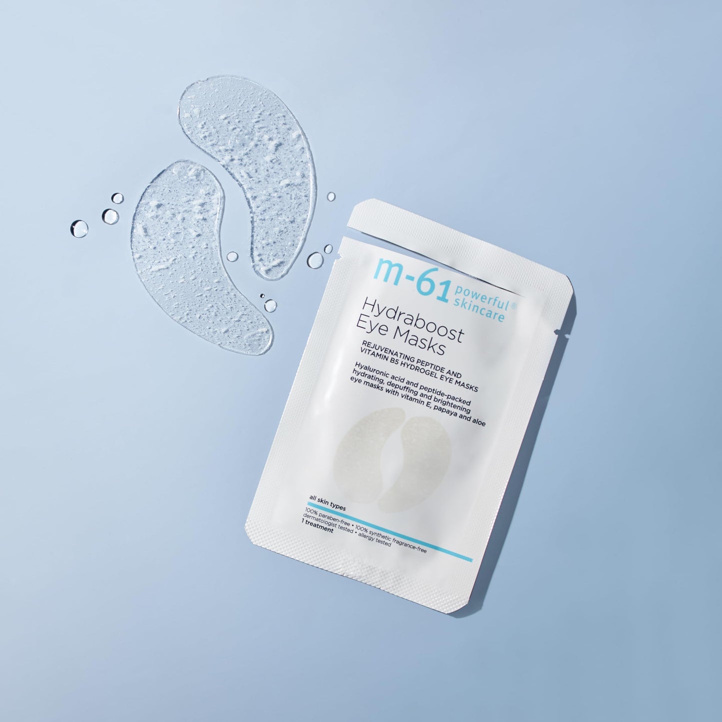 m-61 Hydraboost Eye Mask | 24-hour hydration that instantly refreshes while targeting fines lines and puffiness, 10 Treatments