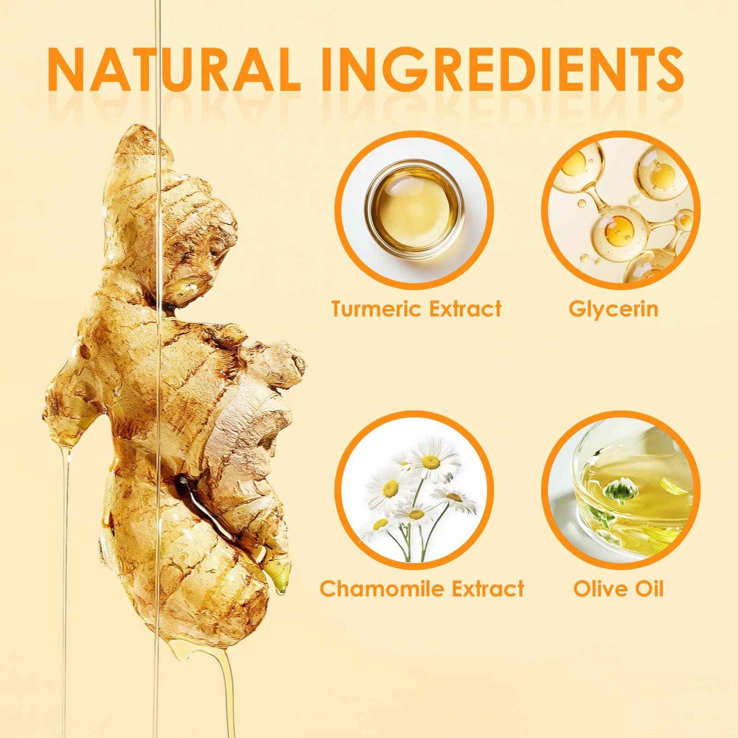 Turmeric Wash and Care Three Piece Set – Turmeric Face Wash with Brush, Exfoliating Facial Pads, Cleansing Soap Bars (2PC) & Turmeric Oil – Jabon de Curcuma, Natural Skincare for Face & Body