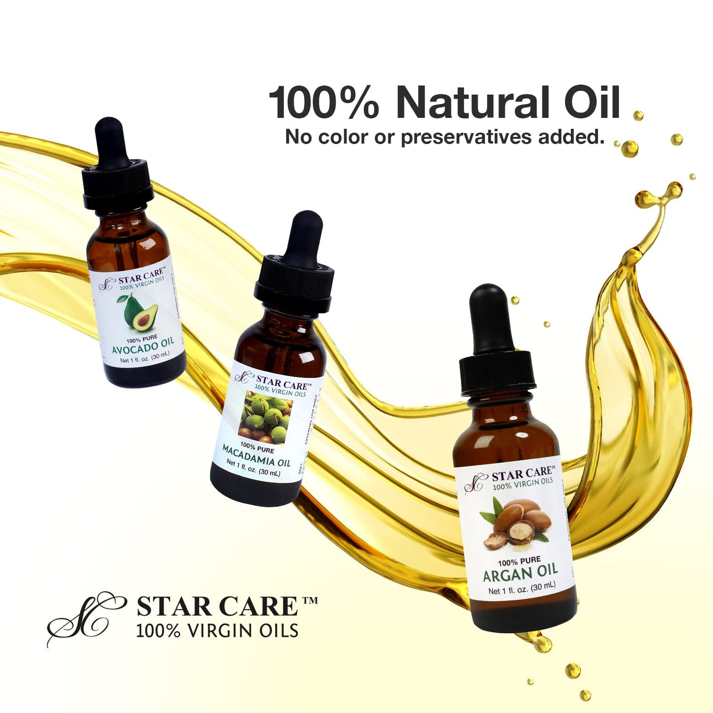 STAR CARE 100% Pure Oil (Macadamia)