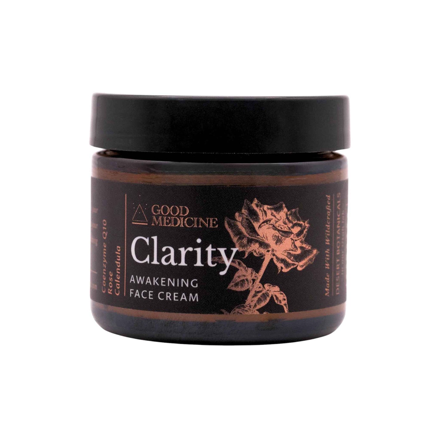 Clarity Awakening Face Cream - Daily Facial Moisturizer with Coenzyme Q10 and Vitamin B3 to Reduce Fine Lines - Hydrating Coconut Oil and Aloe Vera - Skincare for Women and Men (2 oz)