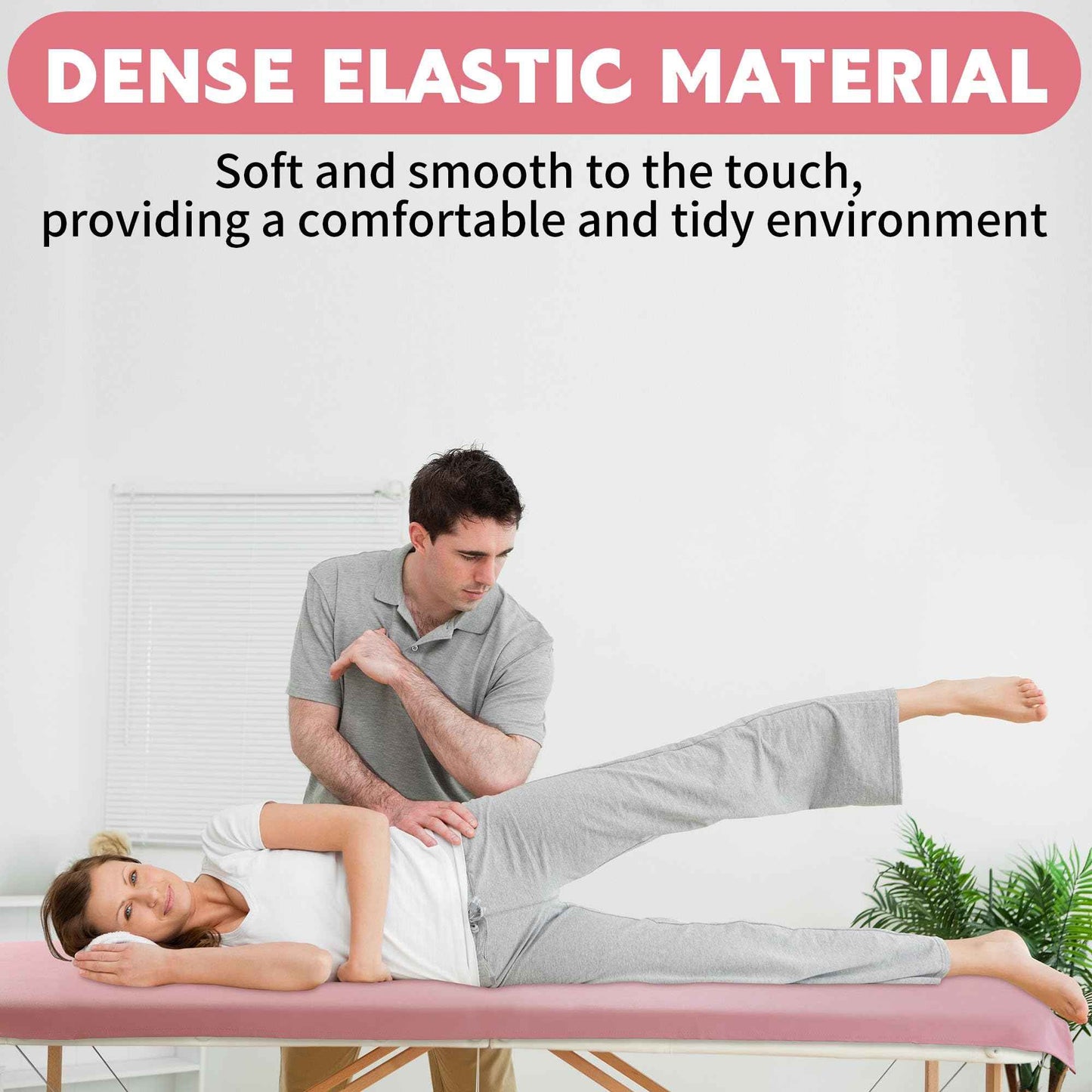 BALAPET Lash Bed Sheets Non-Sticky Sugaring and Waxing Pad Wipeable and Waterproof PU Leather Massage Table Cover Suitable for Grafting Eyelash Beds Massage Tables,SPA,Beauty(Pink)