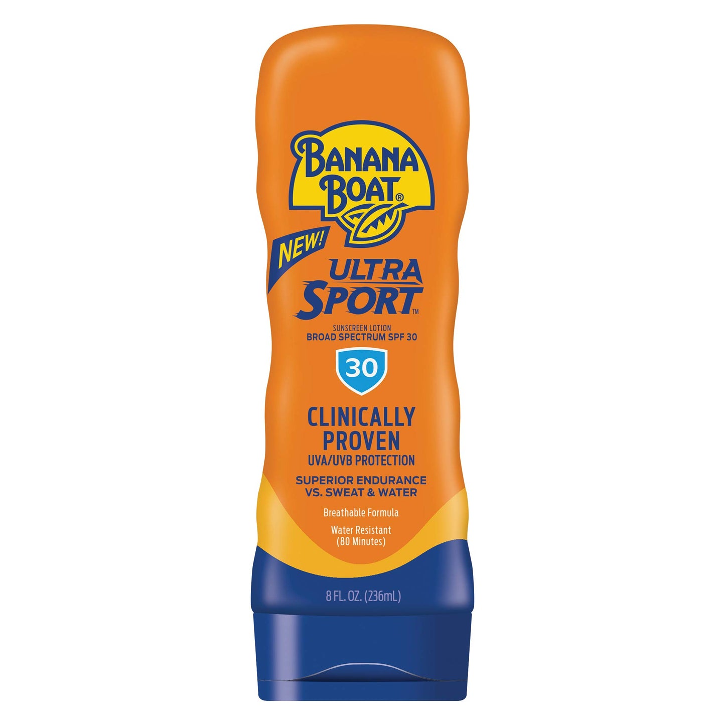 Banana Boat Sport Ultra SPF 15 & SPF 30 Sunscreen Lotion Twin Pack, 8oz each