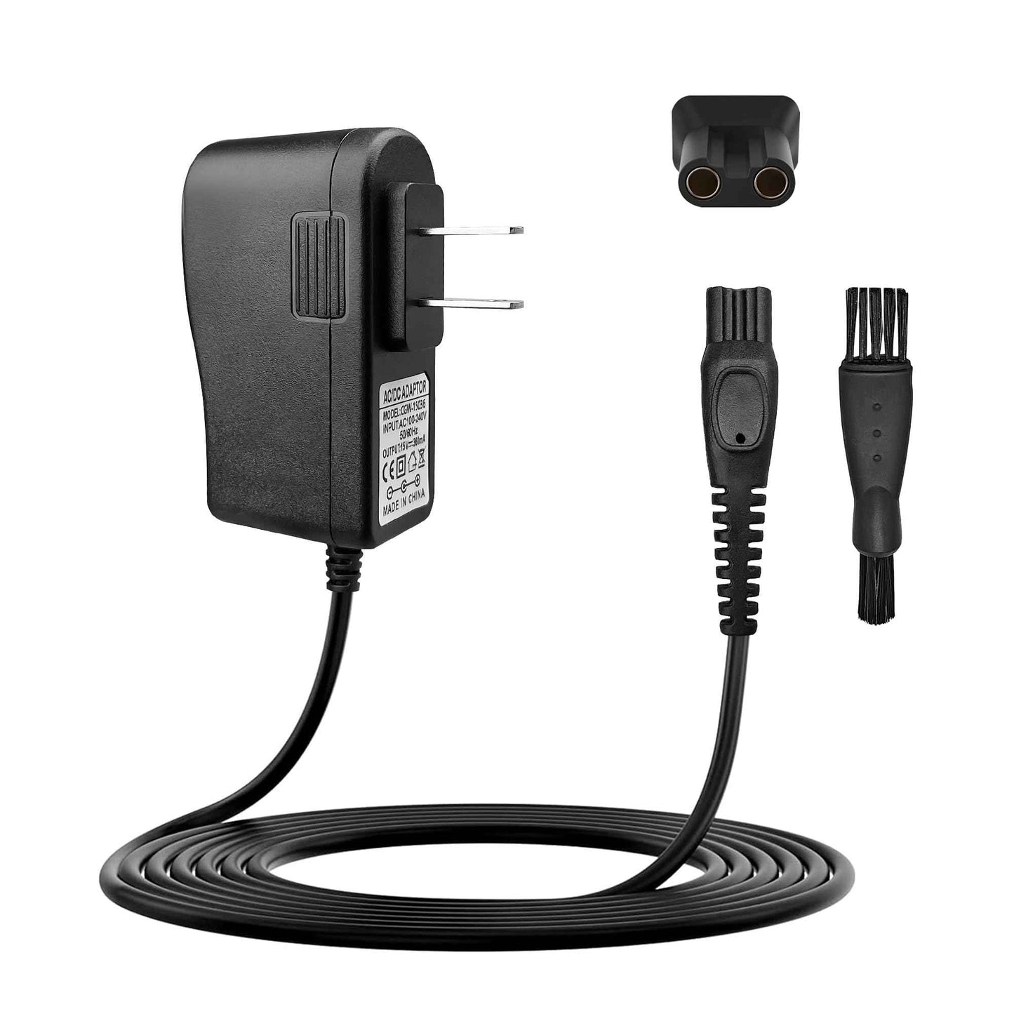 15V Replacement Power Cord for Philips Norelco Shavers & Beard Trimmers - Compatible with HQ8505, 7000, 5000, 3000, 9000 Series, MG5750, MG7750, S1560, OneBlade & More - 3.9FT Charging Adapter