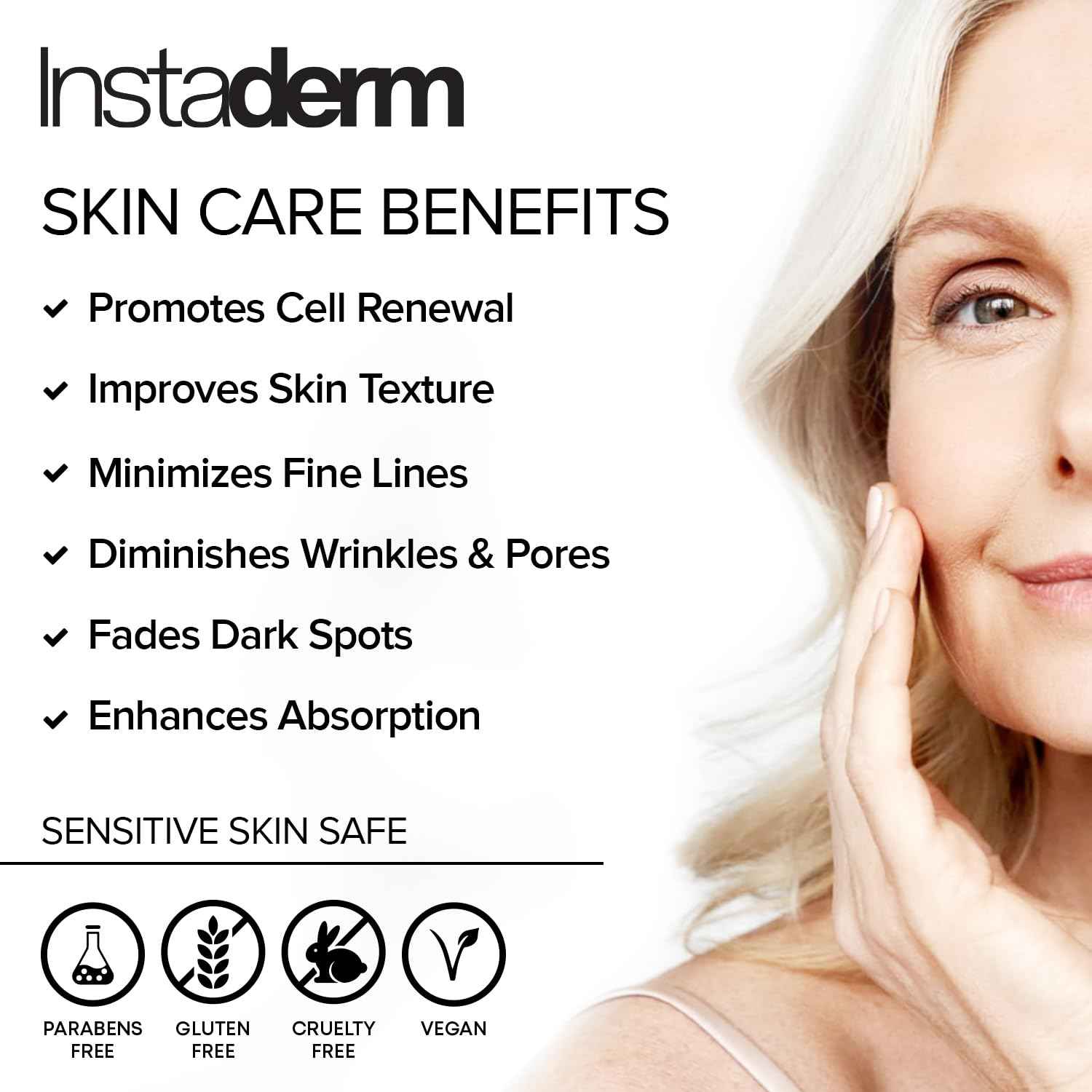 Glycolic Acid 15% Anti-Aging Wrinkle Cream- Reduces the Appearance of Fine Lines, Wrinkles, Age Spots, Dark Spots. Exfoliates, Smoothes Skin Texture, Tone & Improves Dull Looking Complexion.