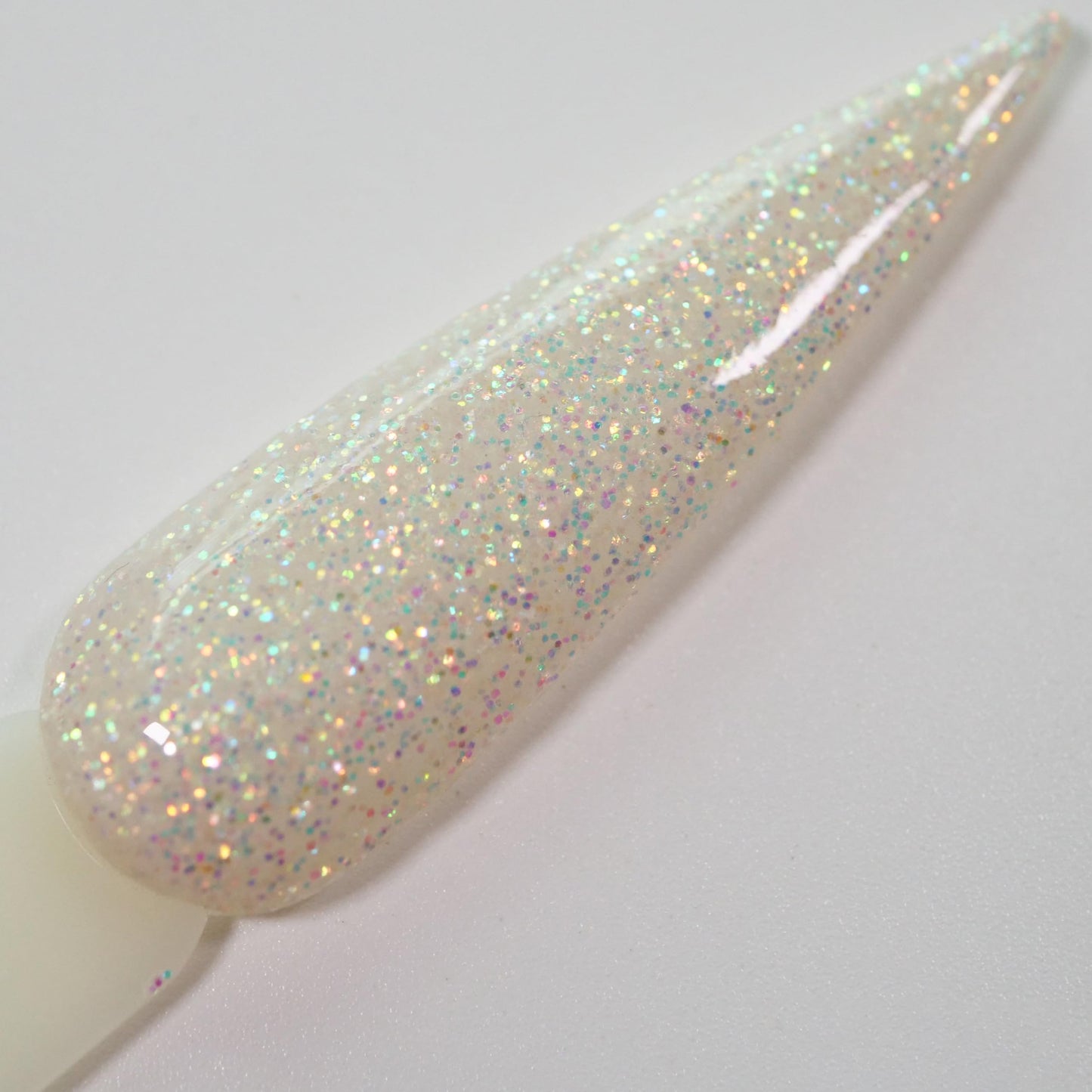 Glow in The Dark Glitter Nail Acrylic Powder 6 Colors Set for Pink White French Nail Art Design