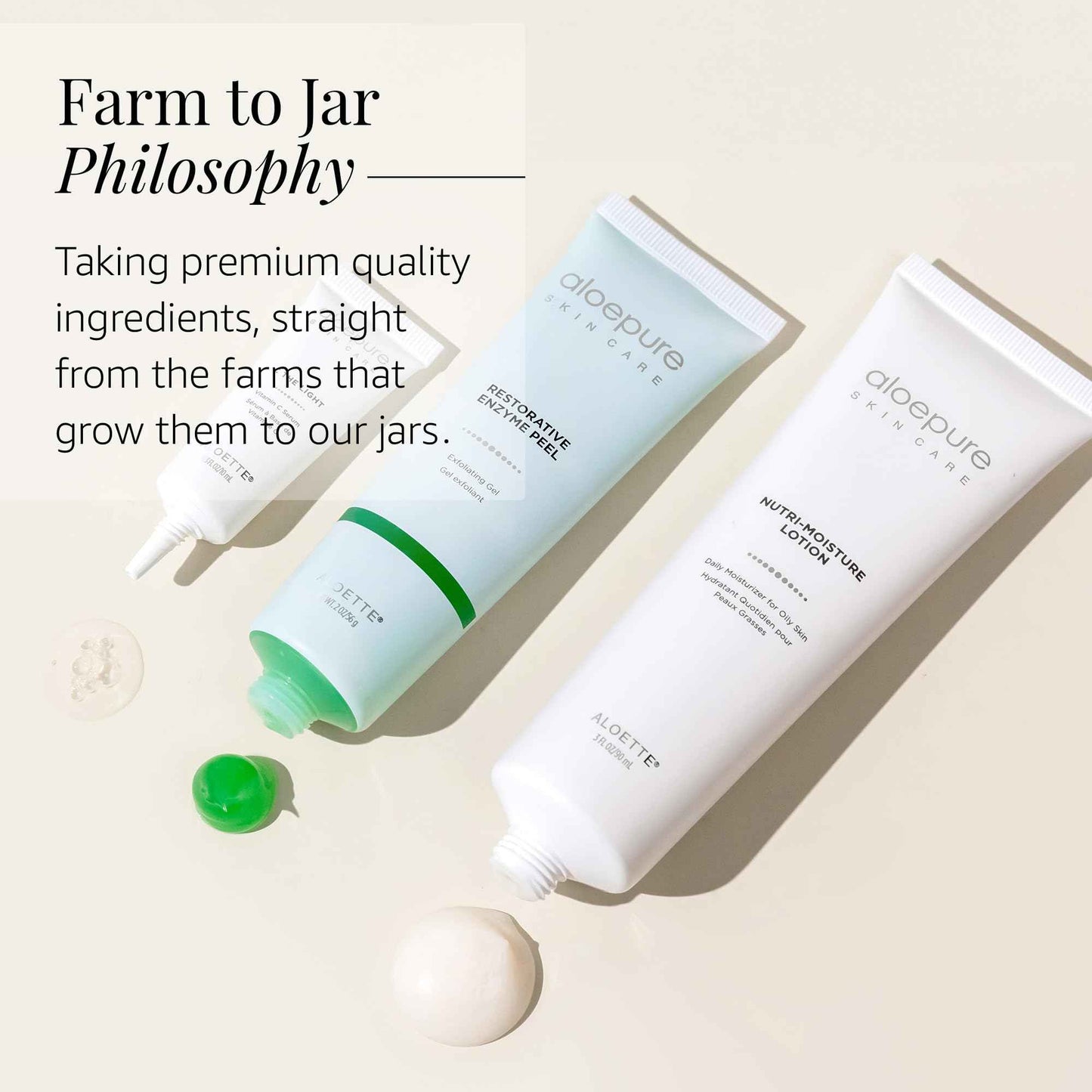 Aloette Facial Moisturizer for Oily & Irritable Skin, Nutri Moisture Lotion - Lightweight Daily Moisturizer for Uneven Skin Tone, Breakouts & Acne - Moisturizing, Hydrating & Soothing Face Cream