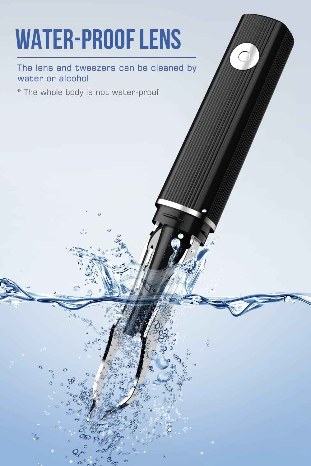 Hair Removal Tweezer with 1080p Camera, Ultimate Precision: Tweezer with Camera - Perfect for Delicate Tasks! - - Ear Hair Eyebrow Tweezer