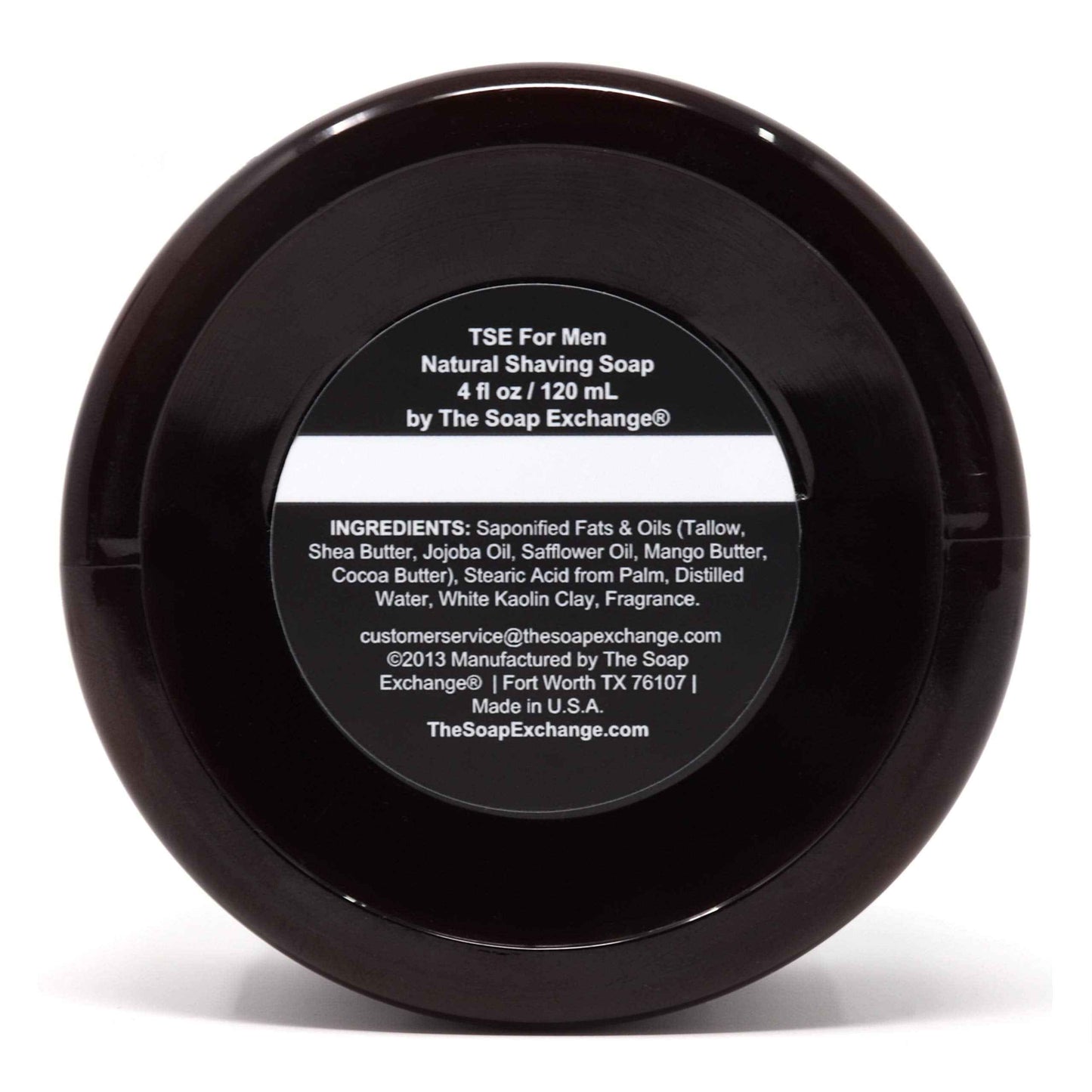 TSE for Men Cherry Bomb Shaving Soap with Tallow and Shea Butter. Natural Ingredients for Rich Lather and a Smooth Comfortable Shave. Artisan 4.5 oz Semi-Soft Italian Style. Made in the USA.
