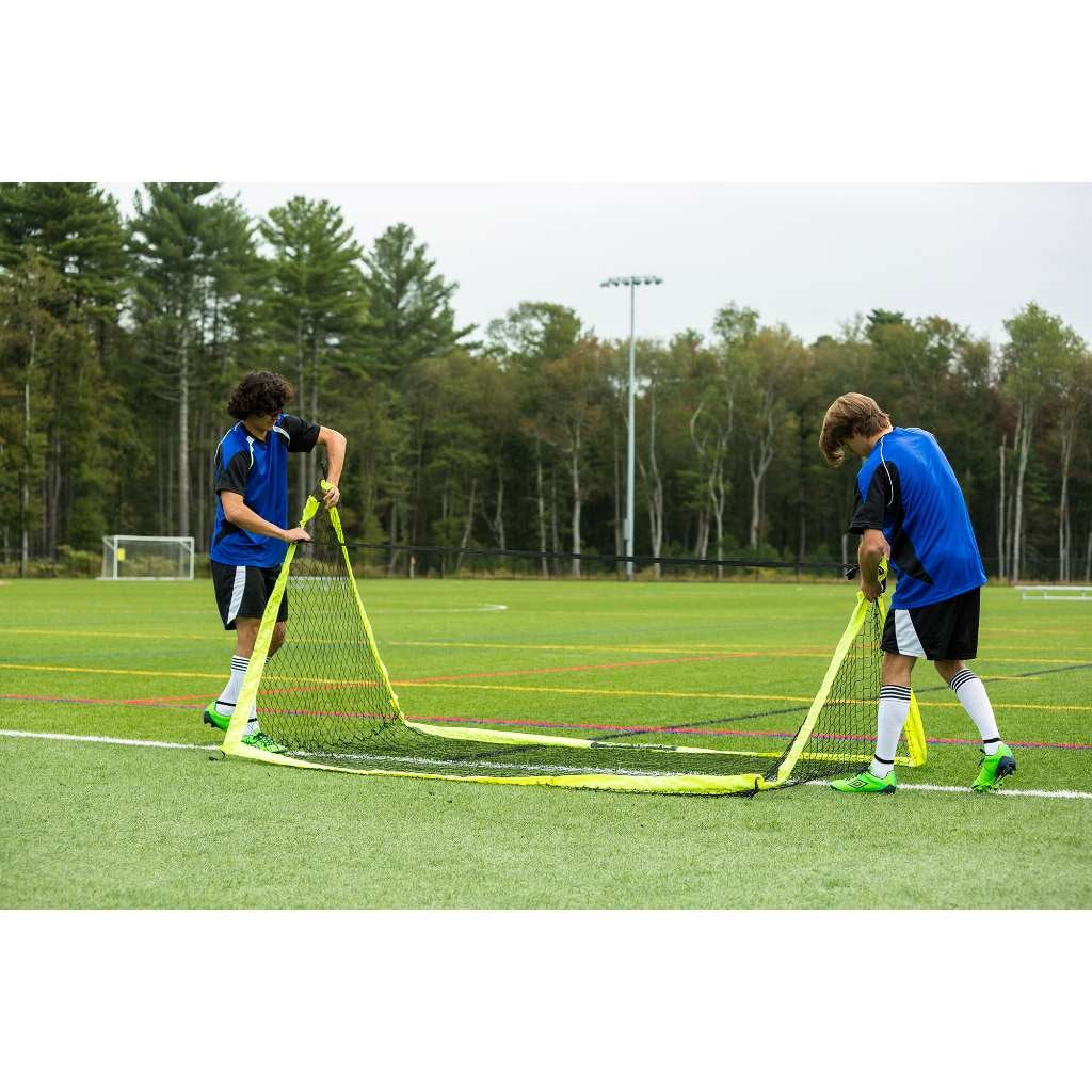 Franklin Sports Blackhawk Soccer Goal, 9' x 5.5', Optic Yellow