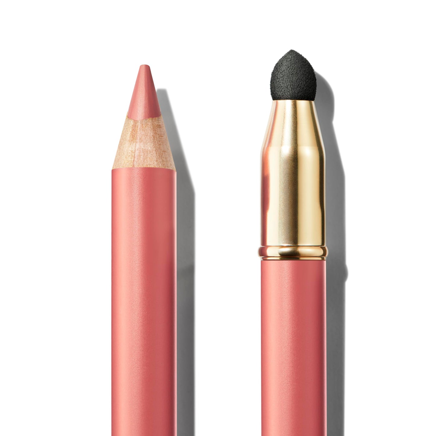 ICONIC LONDON Fuller Pout Sculpting Lip Liner | Blendable, Dual Ended Lip Liner with Creamy Colour and Lip Sponge for Buffing, Cruelty-Free, Vegan Makeup (SRSLY Cute) 0.036 Oz