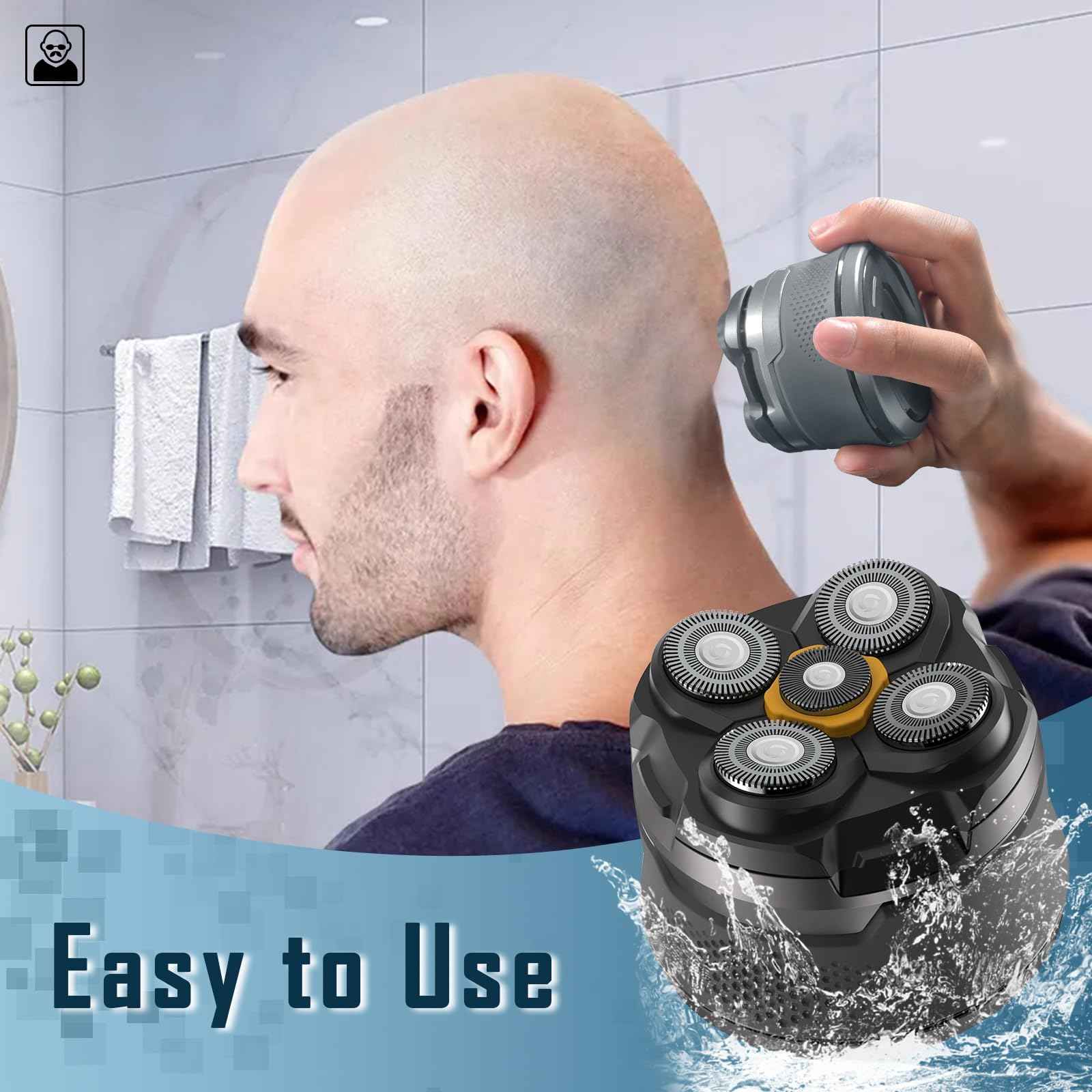 Shaver Replacement Blades Compatible with MicroTouch Titanium Head. 2Pcs