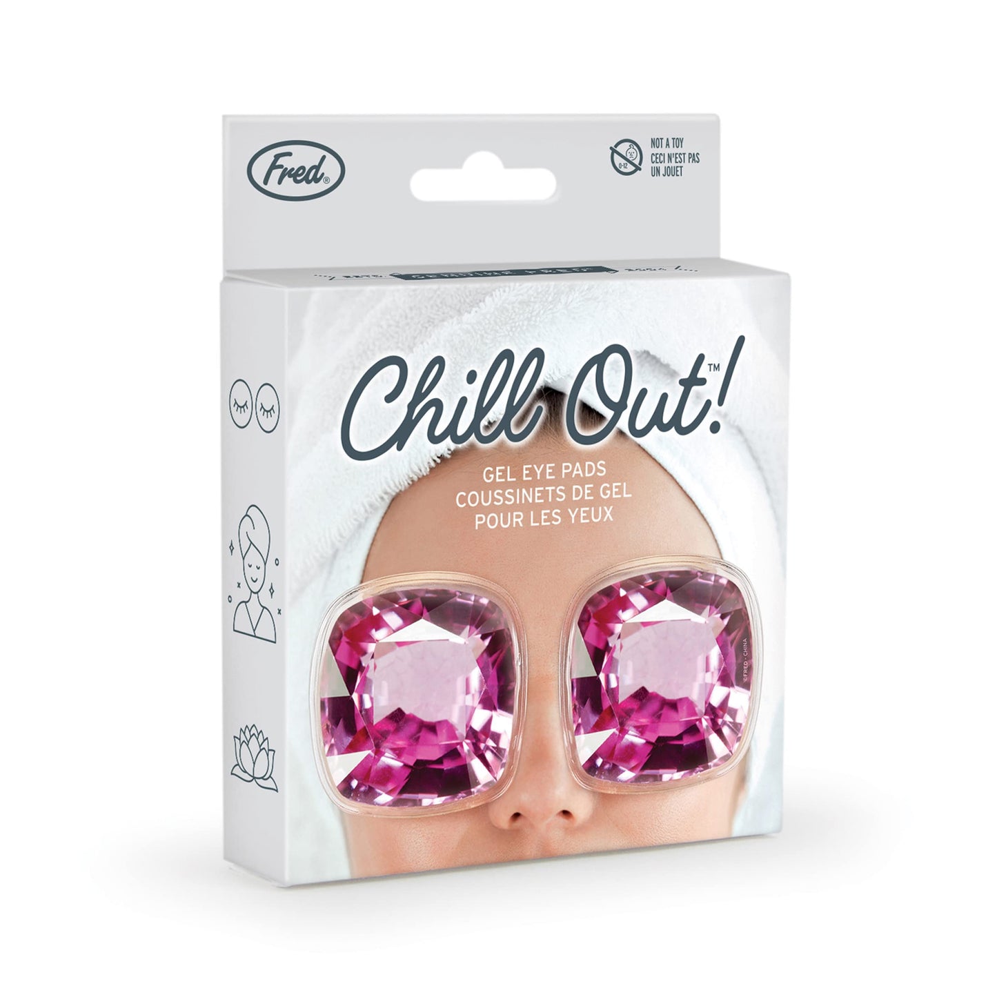 Genuine Fred Chill Out Eye Pads, Gemstones