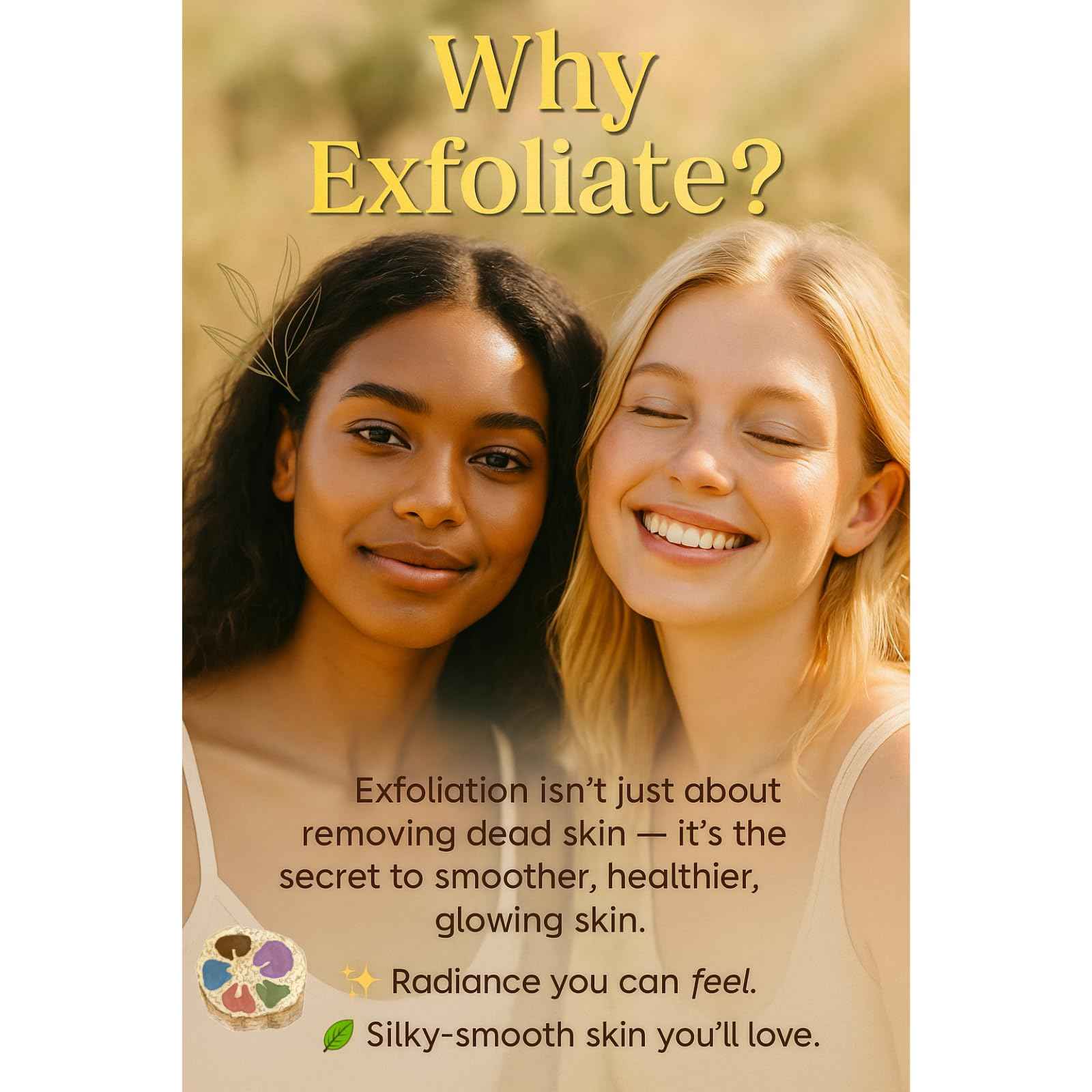 Soap Bar Loofah| Natural Loofah Sponge | Loofah Exfoliating Body Scrubber | 9-12 0z of Plumeria Scented Artisanal Handmade Natural loofah soap in a Disposable Shower Loofah