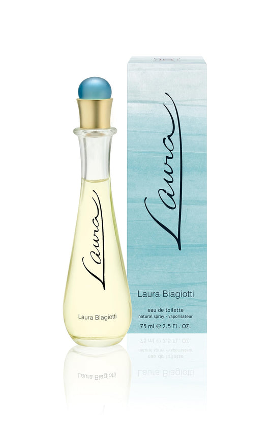 Laura Biagiotti - Laura - Eau de Toilette Spray Perfume for Women - Feminine Fragrance With Blend of Fruity Cocktail & Delicate Floral Notes - 1.6 oz