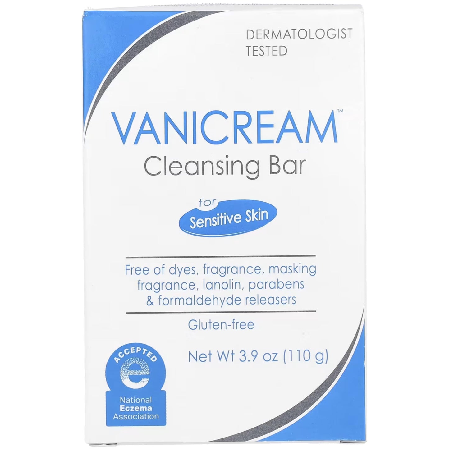 Vanicream Cleansing Bar for Sensitive Skin 3.90 oz (Pack of 7)