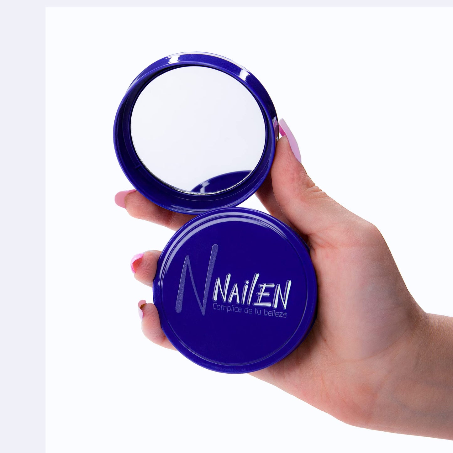 Nailen Compact Makeup Setting Powder with Matte Finish, Shine Control, Full Coverage - Ideal for All Skin Types & Poreless Smooth Look - Tone 2, (1 Count)