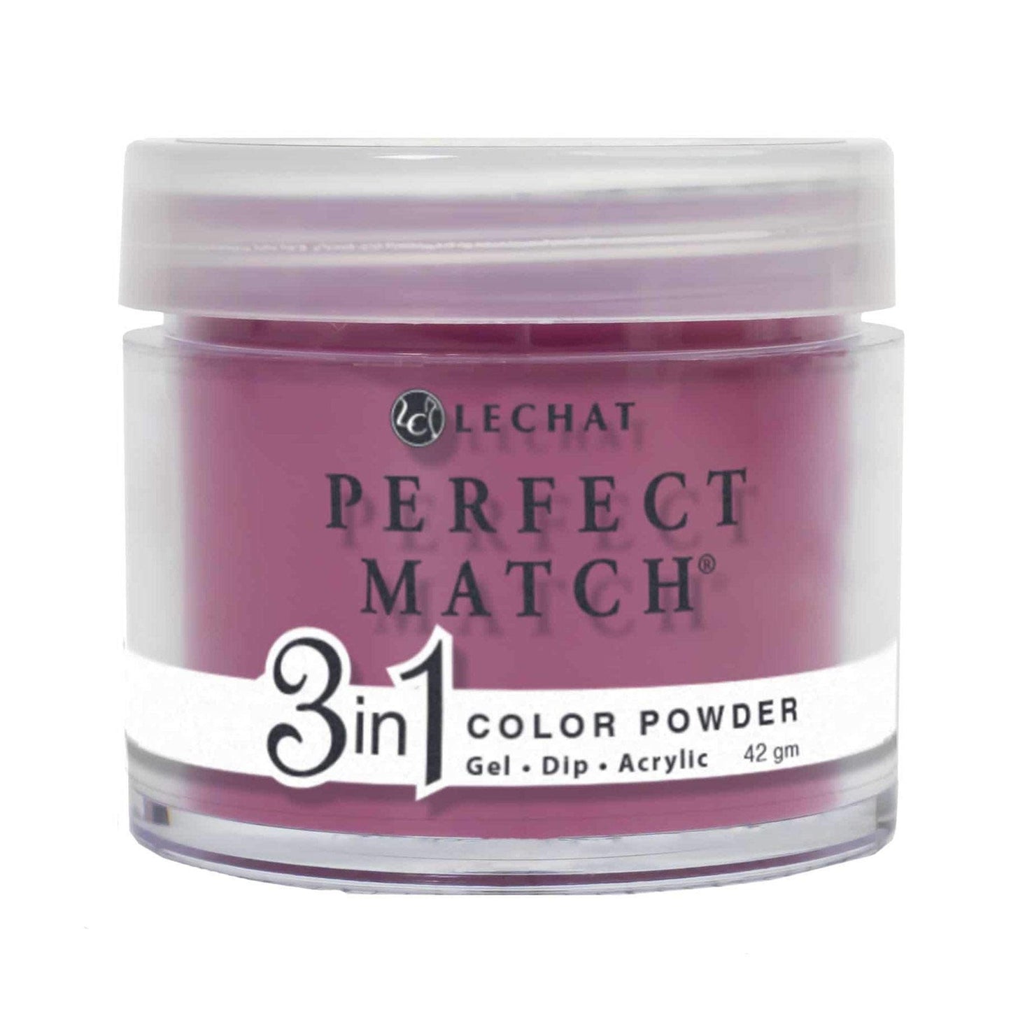 LECHAT Perfect Match 3in1 Powder - Divine Wine, Red, 1.48 ounces