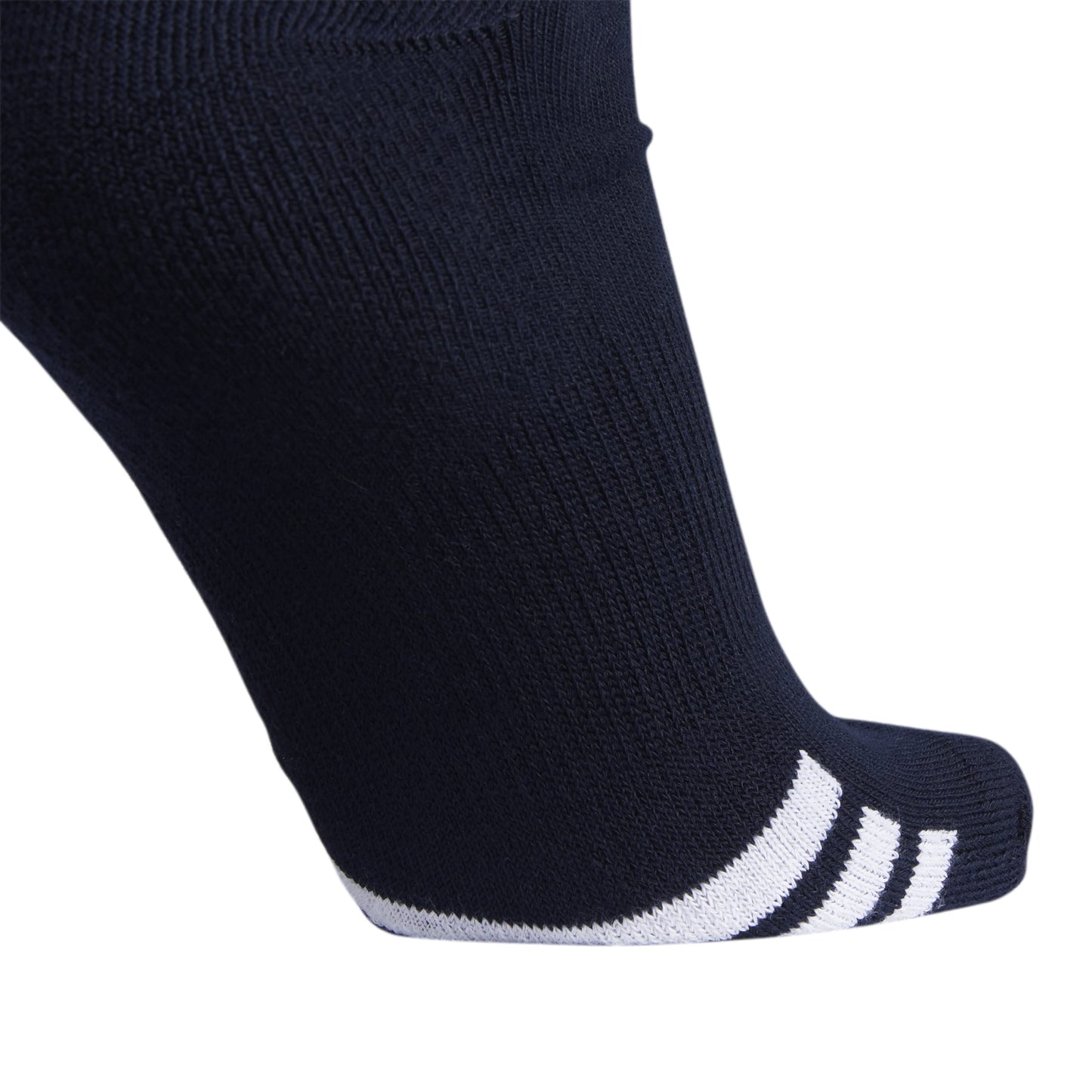 adidas Rivalry Soccer Socks Cushioned Over The Calf (OTC) (2-Pair), Navy Blue/White, X-Small