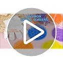 LINSIRON 48 Pack Urinal Deodorizer Screens with 100 Disposable Gloves - Colorful Variety