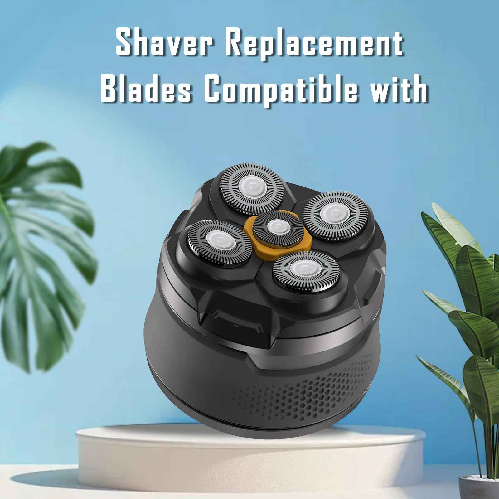 Shaver Replacement Blades Compatible with MicroTouch Titanium Head. 2Pcs