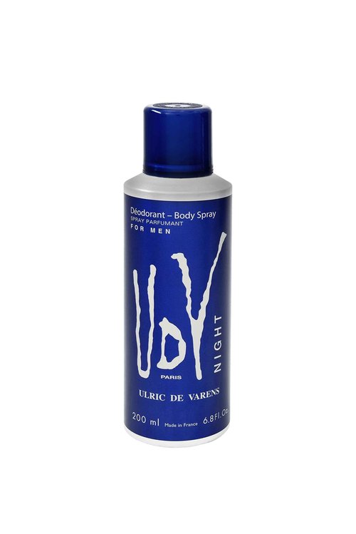 UDV Ulric De Varens Night 200ml Deodorant Spray, Deodorant For Him