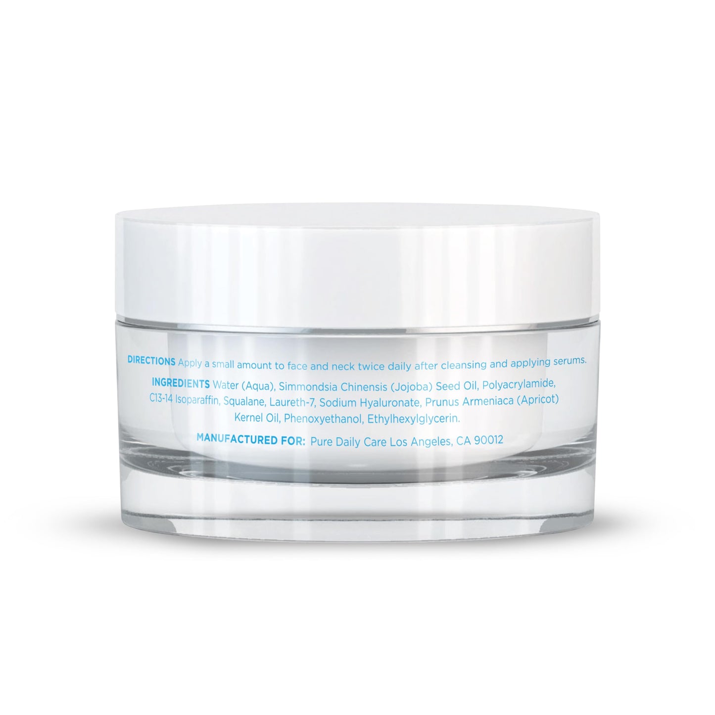 Pure Daily Care Essential Hyaluronic Moisturizer (1.66 Oz) - Hydrating Silicone-Free Daily Clean Beauty Face Cream For All Skin Types