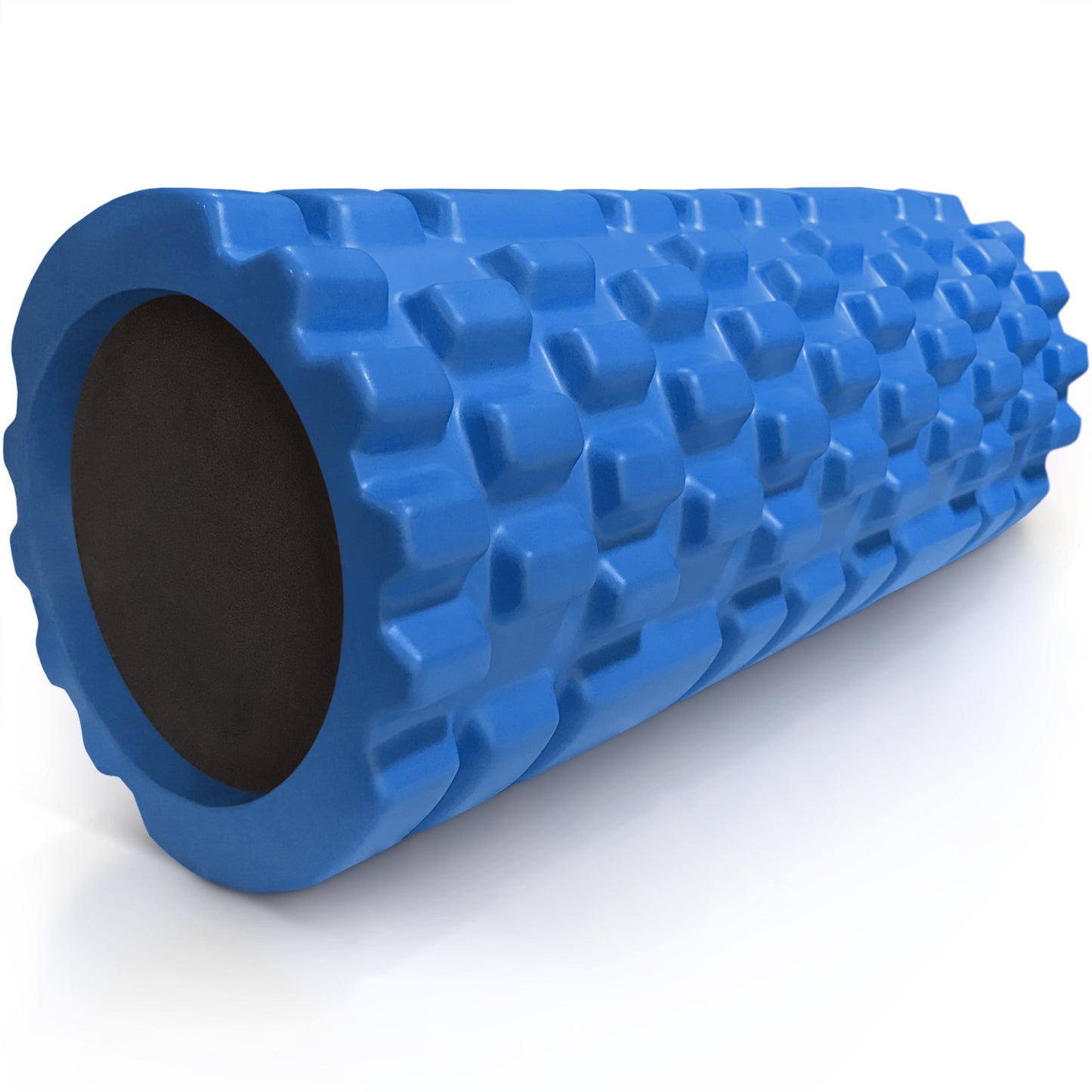 321 STRONG Foam Roller - Medium Density Deep Tissue Massager for Muscle Massage and Myofascial Trigger Point Release, with 4K eBook - Blue