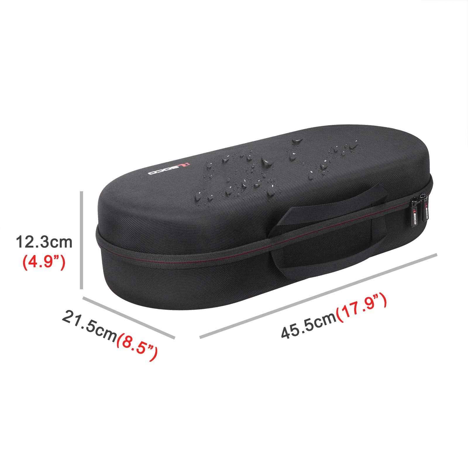 RLSOCO Hard Case for Dyson Airwrap Complete Long/Complete Styler HS08 HS05 HS01,NOT for Dyson Airwrap i.d. - Fits 4pcs Long Barrels or Short Barrels - Black (Case Only,Hair Styler is not Included)