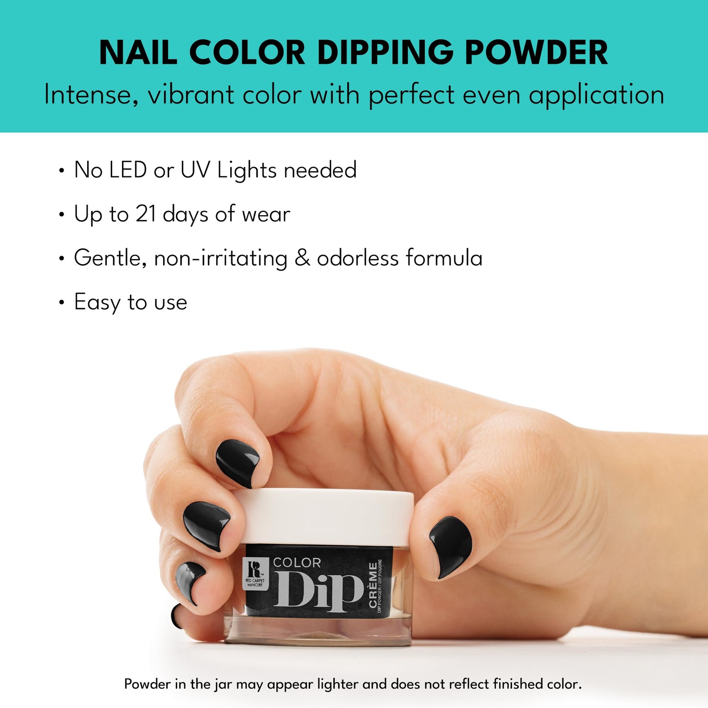 RC Red Carpet Manicure Color Dip Thrill Seeker Nail Dipping Powder, 0.3 Fl Oz