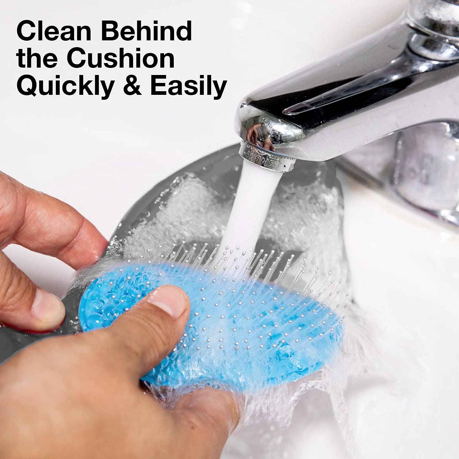 Olivia Garden Brush Collection, removable cushion, scalp hugging massages the scalp, 1 fine to medium, 1 medium to thick detangler, 1 smooth and shine styler, for wet or dry hair, 3-Piece Kit - Black