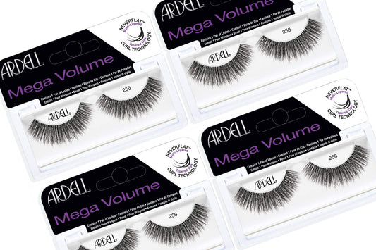 Ardell Mega Volume Lash 256 Multi-Layered False Lashes with Curl Technology (4 pack)