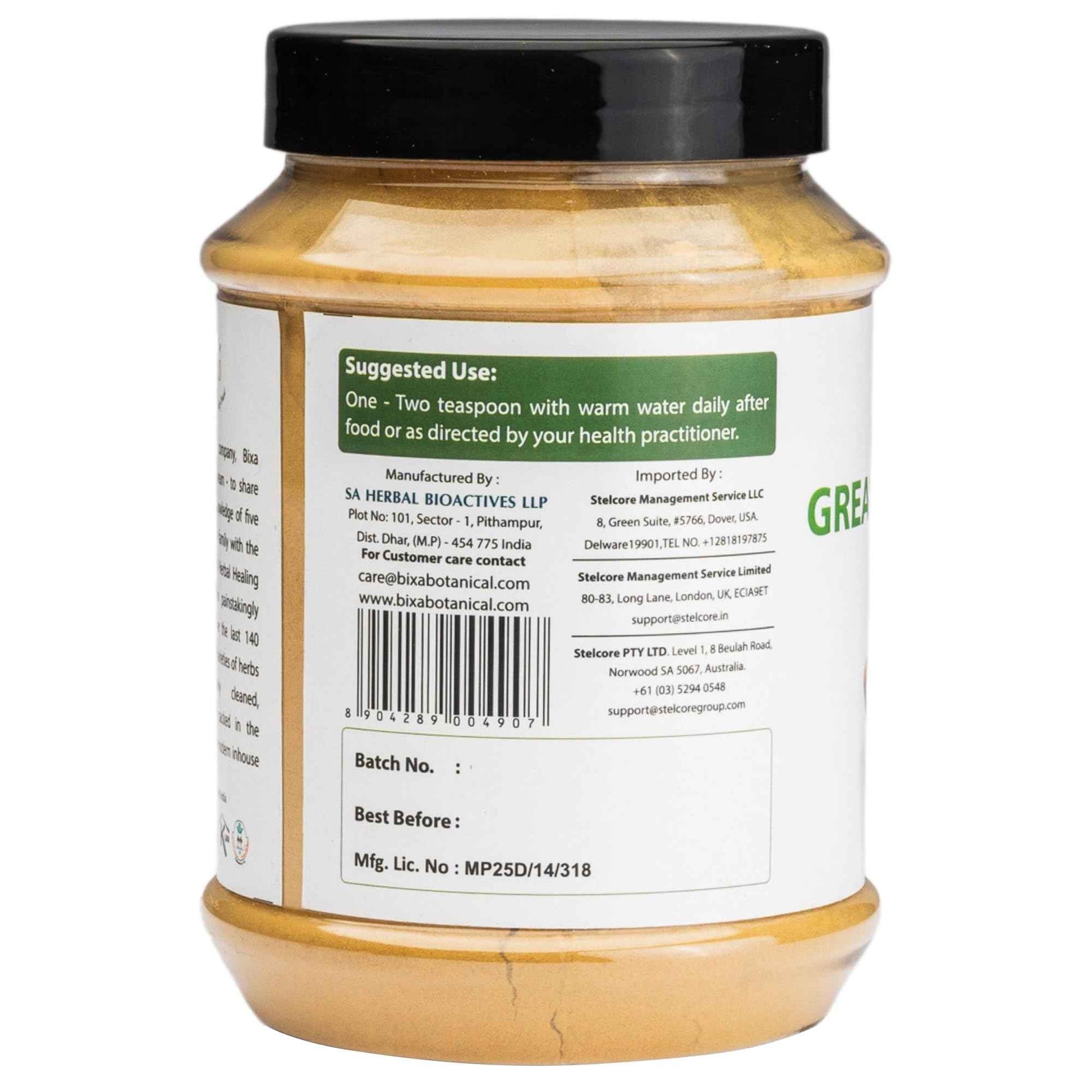 bixa BOTANICAL | Greater Galangal Root Powder | Alpinia Galanga Kulinjan | for Soups and Cooking | Ayurvedic Herbal Supplement | Kosher | Steam Treated | Non GMO | Vegan | 100 Percent Pure |16 oz