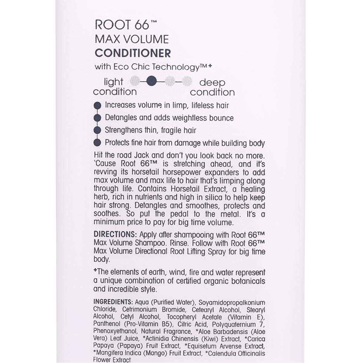 Giovanni Root 66 Max Volume Conditioner, 8.5 Fluid Ounce
