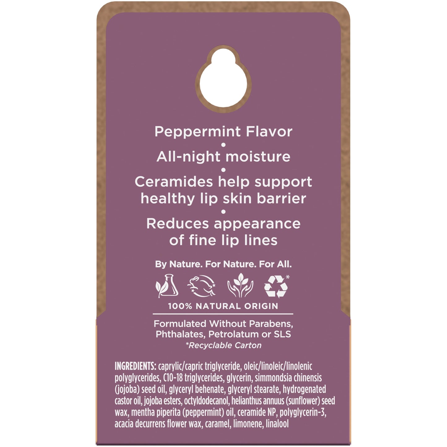 Burt's Bees Overnight Intensive Lip Treatment, 0.25 oz - Moisturizing, Restorative, Reduces Fine Lines, Vitamin E, Ceramides Oils, Leaping Bunny Certified, Compact Jar