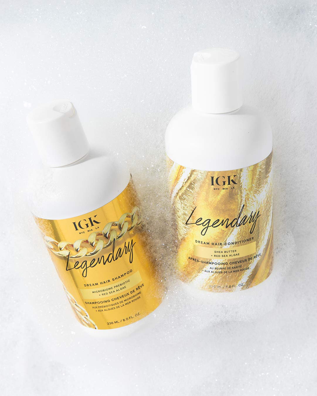 IGK LEGENDARY Dream Hair Conditioner | Healthy + Hydrated + Shine | Vegan + Cruelty Free | 8 Oz