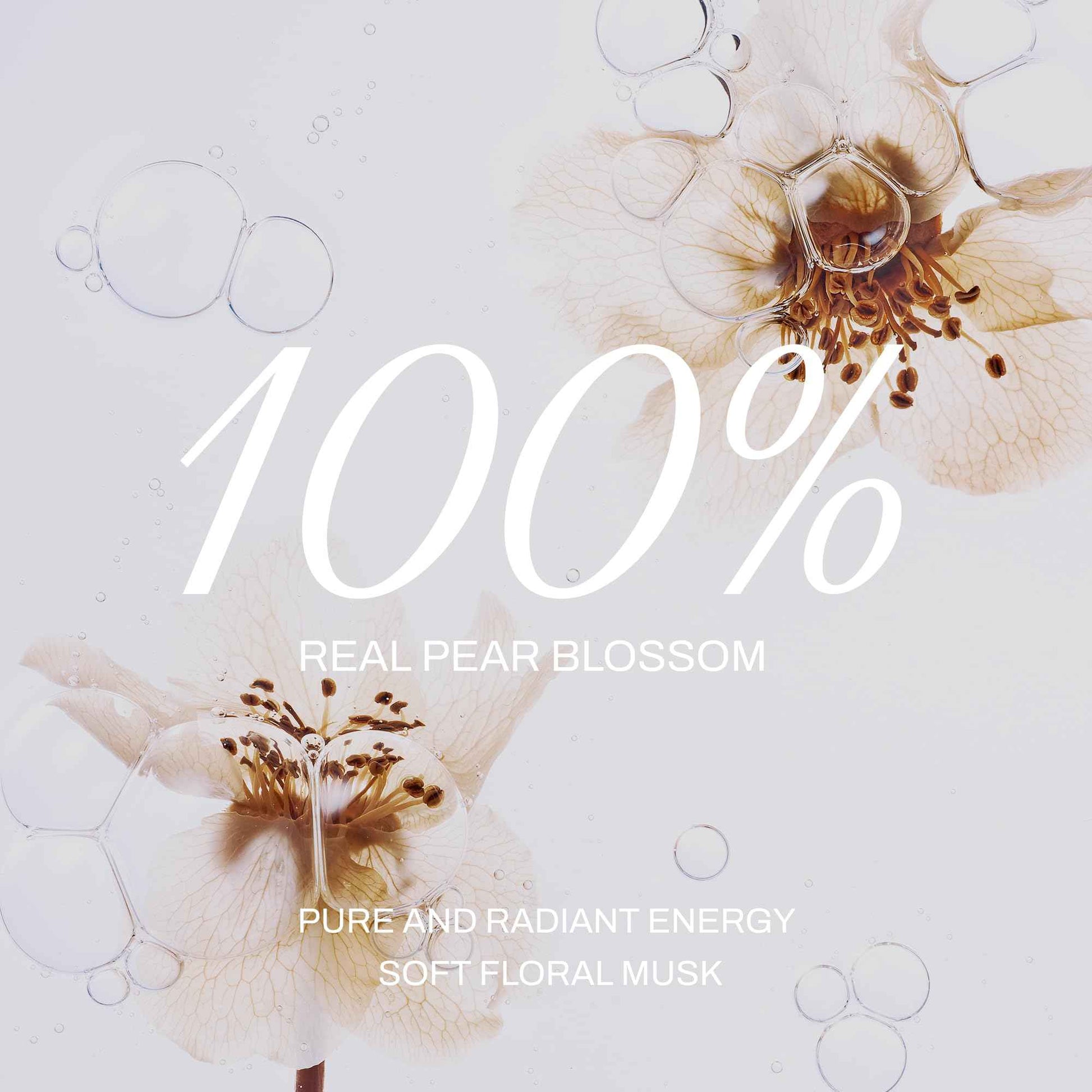 Whamisa Organic Pear Blossom Essence Toner, Fermented Postbiotic Formula for Radiant Skin, Facial Toner, Revitalizing, Hydrating, Moisturizing (160ml)