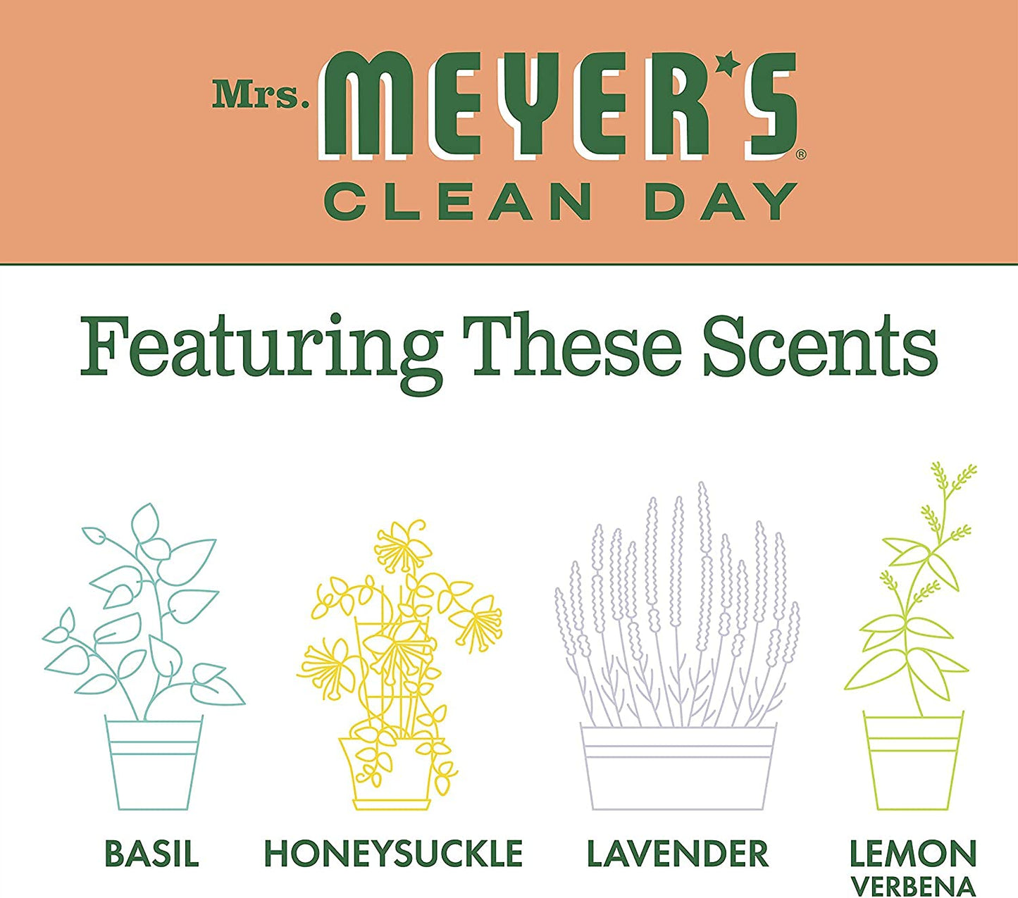 MRS. MEYER'S CLEAN DAY Plum Berry Scent Hand Soap Refill, 33 Fl Oz. (Pack of 3)