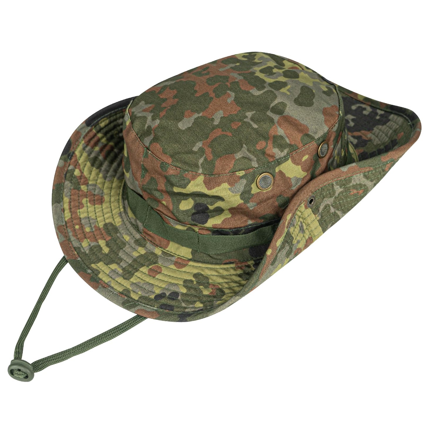 Sun Hats for Men Women Bucket Hat UPF 50+ Boonie Hat Foldable UV Protection Hiking Beach Fishing Summer Safari(1pack-Deban Camo)