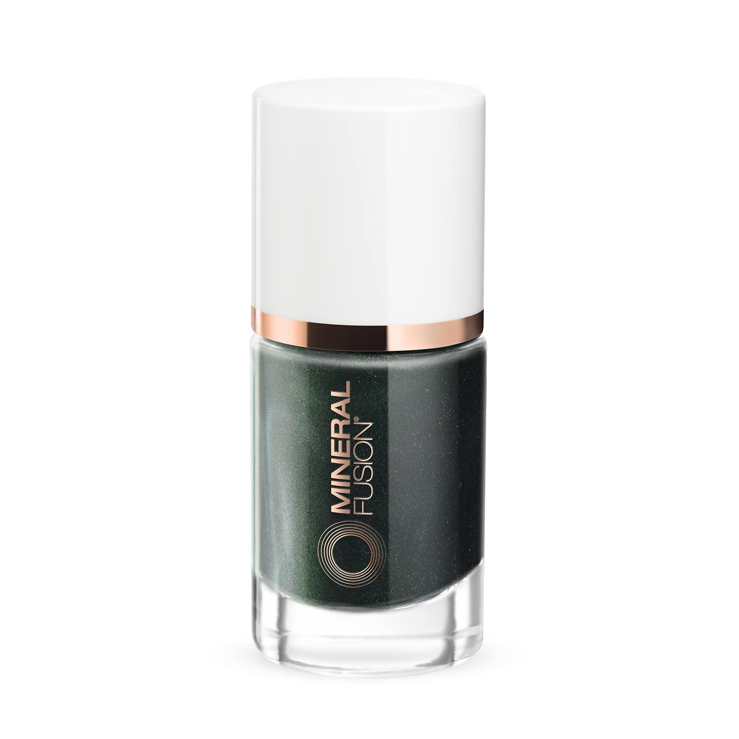 Mineral Fusion Nail Polish, Dark Forest Green, Smoke & Mirrors Smoke & Mirrors 0.33 Fl Oz (Pack of 1)