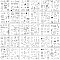30 Sheets 400 Pcs Tiny Small Temporary Tattoos Stickers For Women Men Finger Hands, Realistic Black Long Lasting Waterproof Fake Temp Tattoo For Adult Body Finger Neck Decation Q722