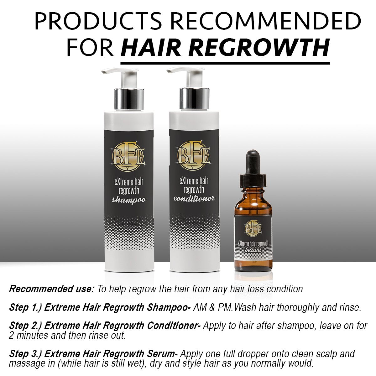 Hair Regrowth Conditioner- Maximum Strength DHT Blocker. Repairs & Stimulates New Follicle Hair Growth. Grow Stronger, Thicker, Fuller, Longer, Healthier Hair. For Men & Women with No Side Effects.