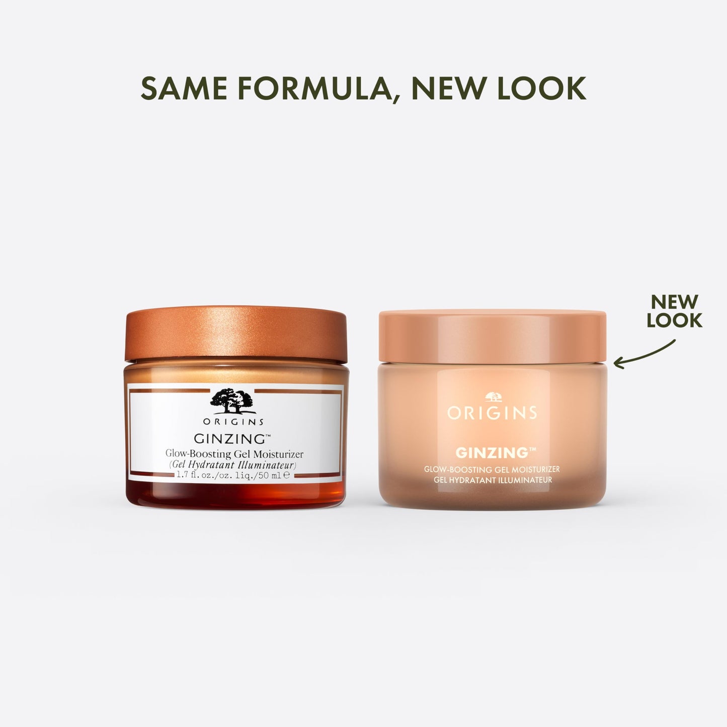 Origins GinZing Glow-Boosting Gel Moisturizer | For a Bronze Glow | With Hyaluronic Acid & Caffeine, & Ginseng, 1.7 Fl Oz