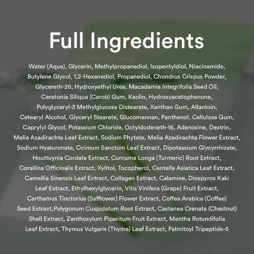 Abib Collagen Gel Mask Heartleaf Jelly 10 Sheets (Soothing) I Korean Vegan Collagen, Cooling Calming Hyaluronic Acid Hydrogel Face Mask Skin Care